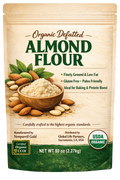 Organic Defatted Almond Flour (5 lb / 2.27 kg)